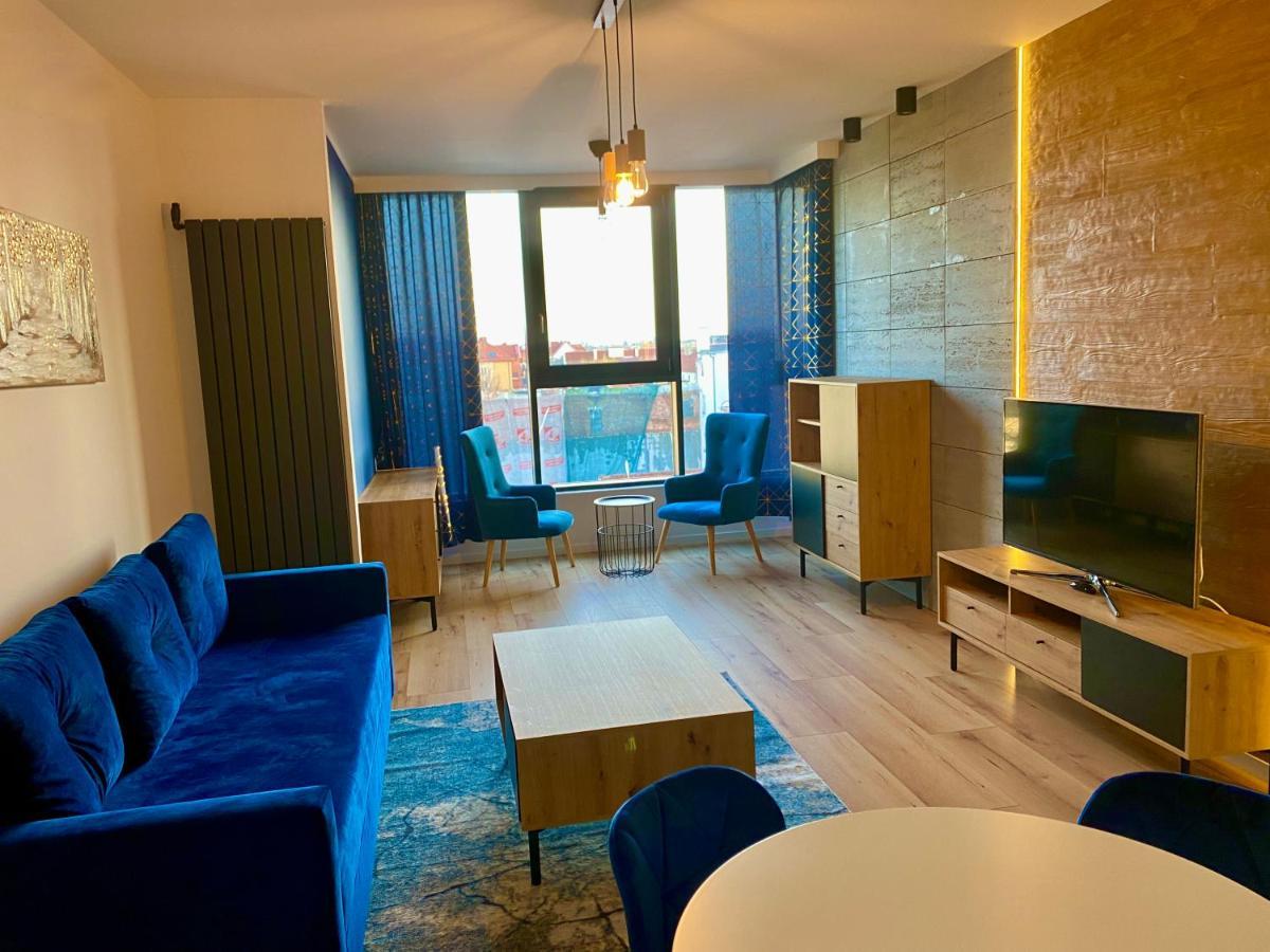 Apartament Pocztovia - Scisle Centrum, Prywatny Parking Ełk Dış mekan fotoğraf
