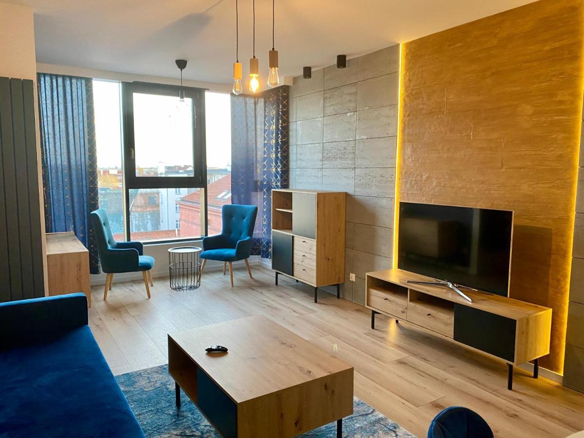 Apartament Pocztovia - Scisle Centrum, Prywatny Parking Ełk Dış mekan fotoğraf