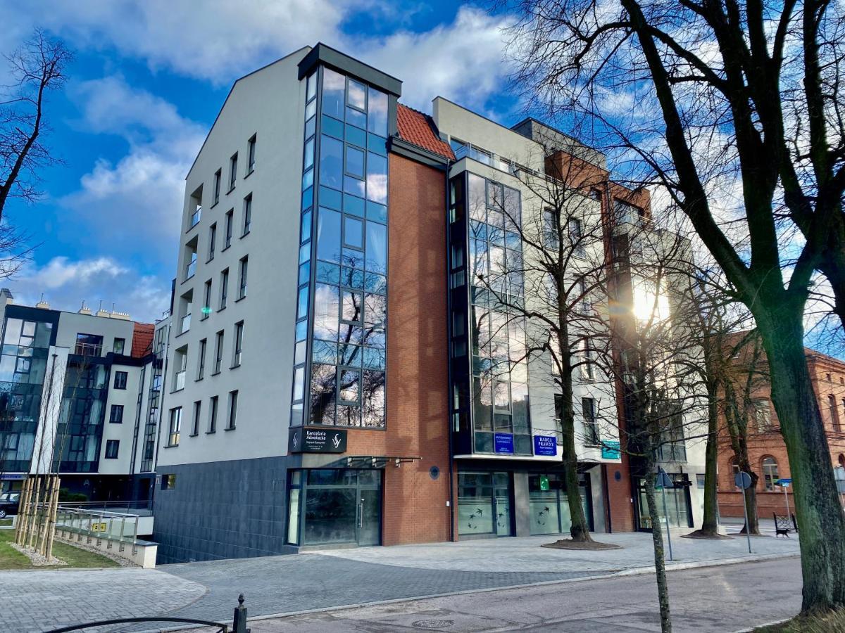 Apartament Pocztovia - Scisle Centrum, Prywatny Parking Ełk Dış mekan fotoğraf